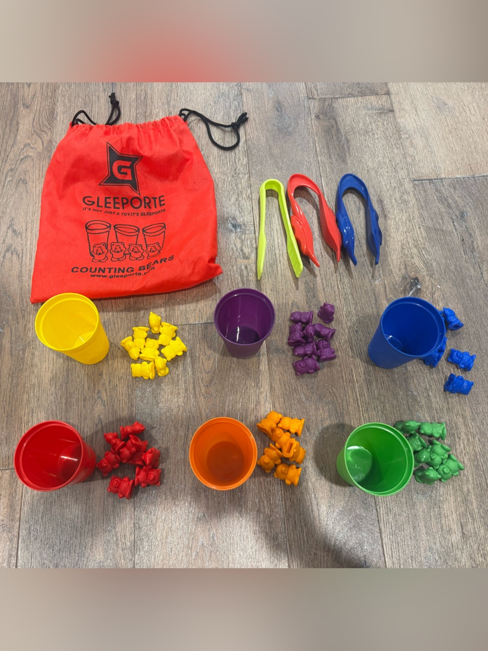 Counting Bears Sorting Sensory Toy Set